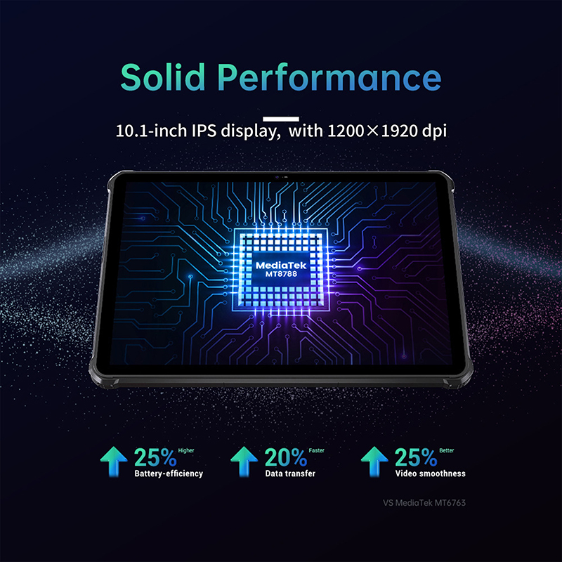 Tablet PC resistente industrial Ip68 de alto rendimiento