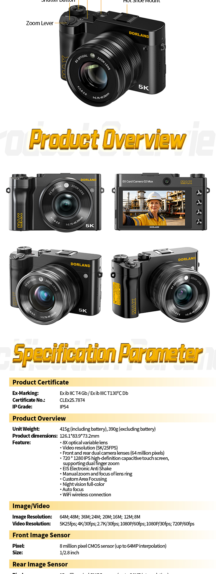 C&aacute;mara de tarjeta EX 02 Max详情页ES_09 